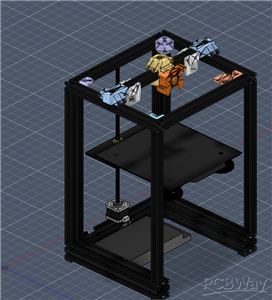 VKing revamp 3d printer - Stwfan